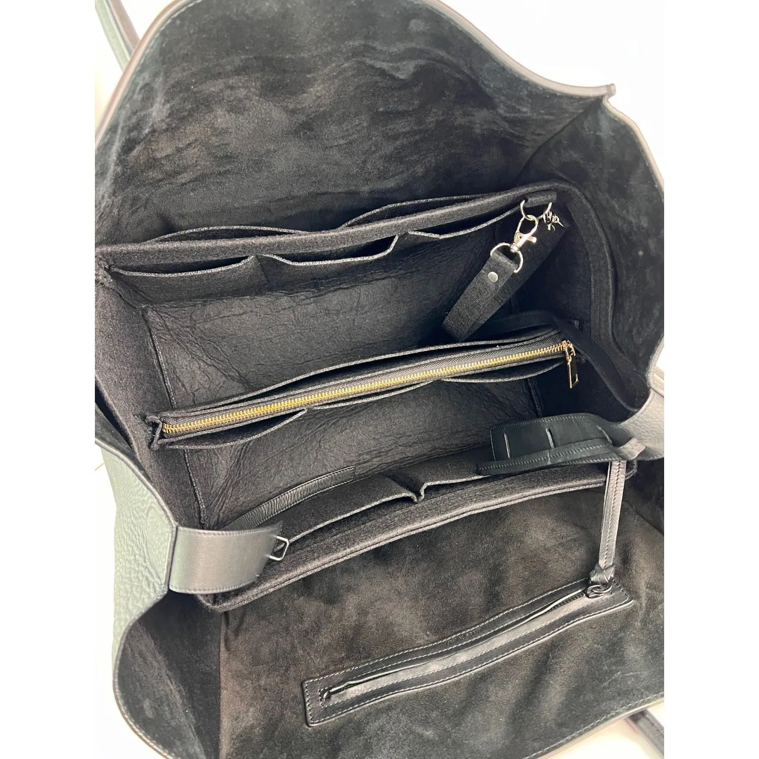 Celine Calfskin Leather Phantom Luggage Tote Bag