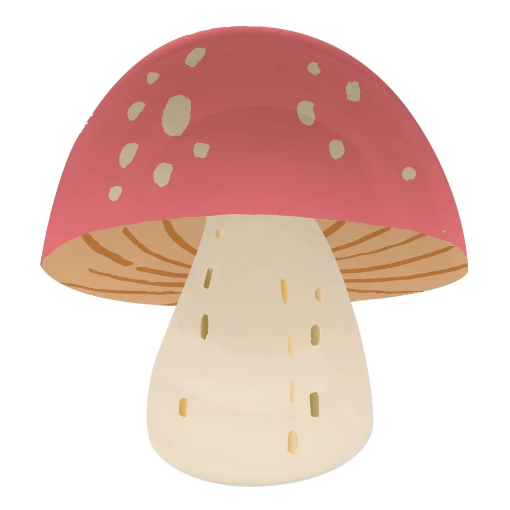 Ceramic Mushroom Trinket Dish
