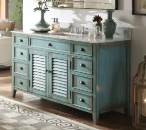 CF-66323-60BU  60" inch Abbeville Single Sink Vanity