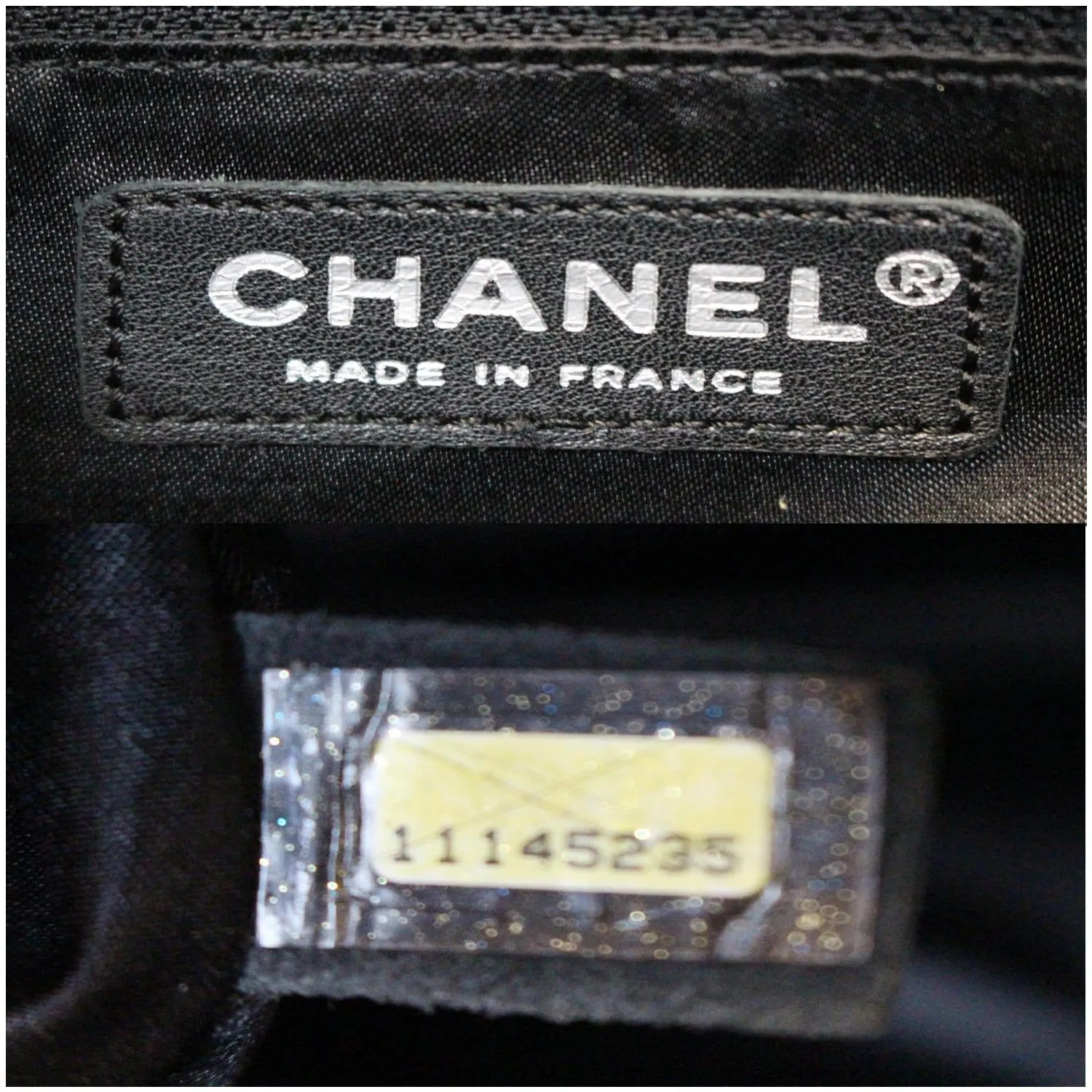CHANEL Calfskin Perforated 50's Bowler Bag Black