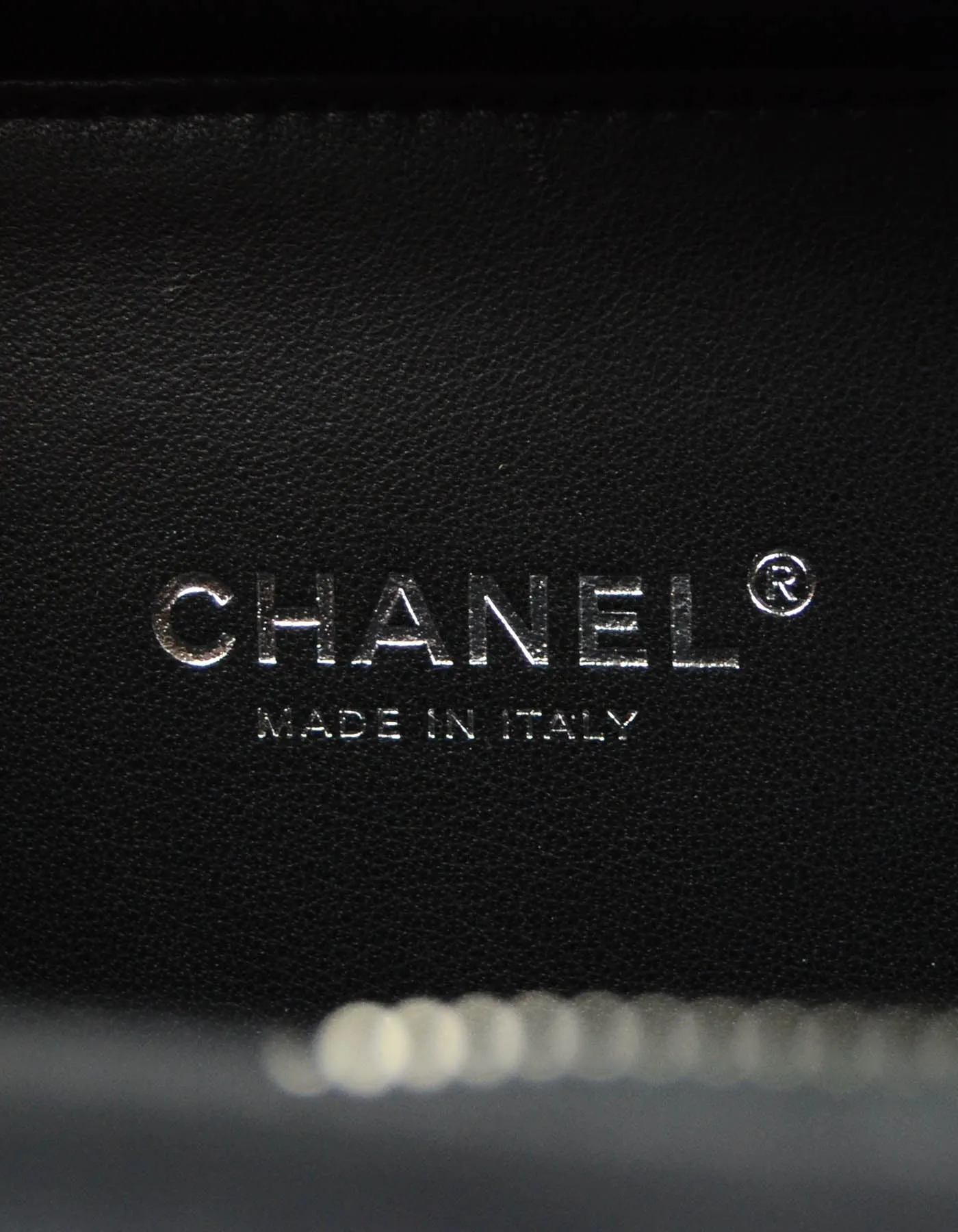 Chanel Incognito SO BLACK Small CC Filigree Vanity Case Crossbody Bag