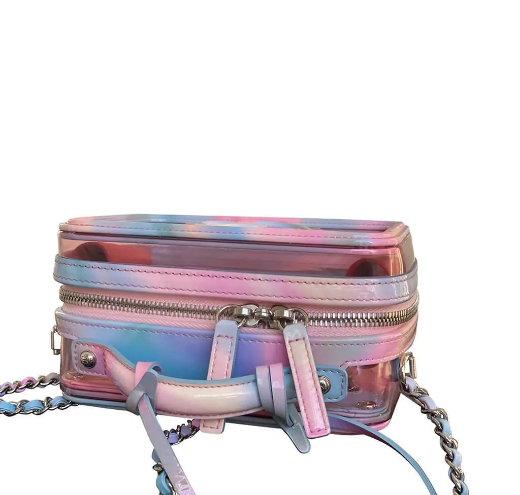 Chanel Multicolor Patent Leather Vanity Case