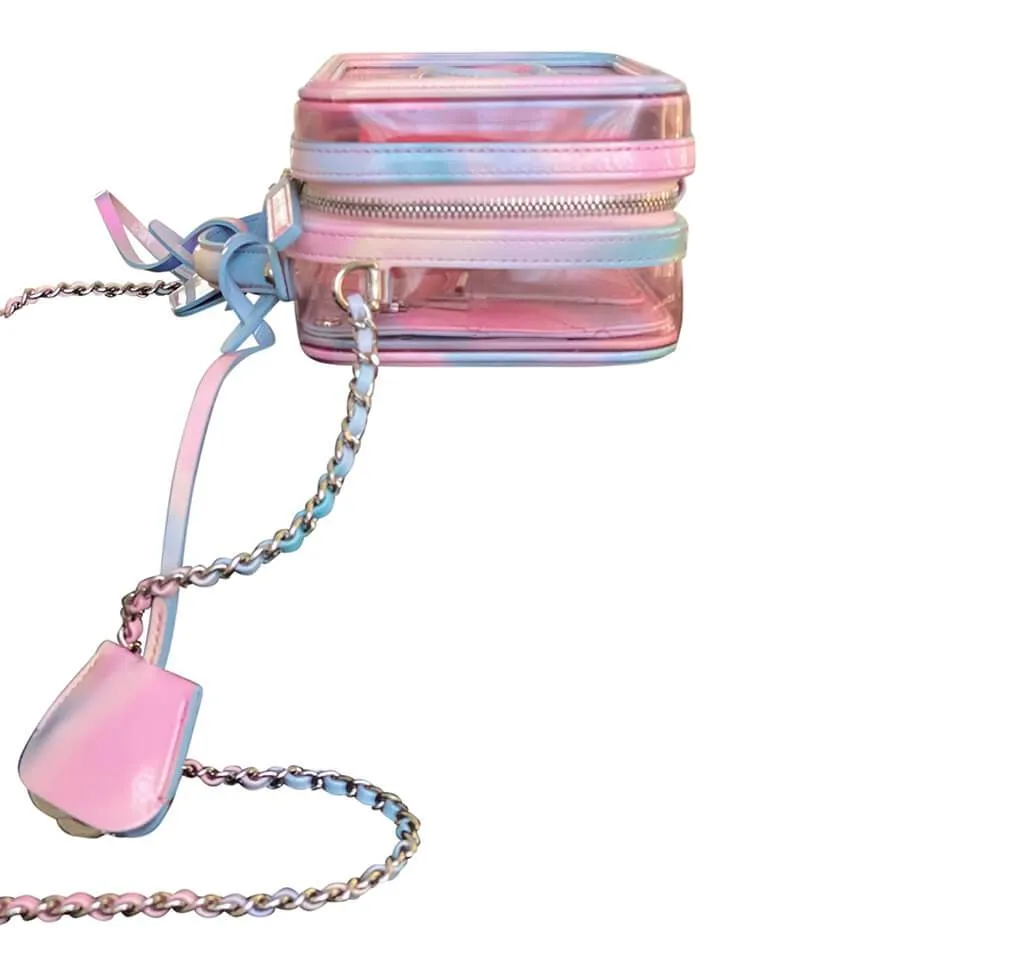 Chanel Multicolor Patent Leather Vanity Case