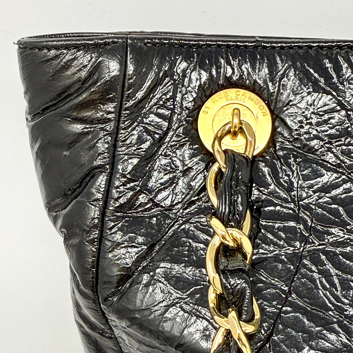 Chanel Paris-Rue Cambon 31 Timeless Shopping Tote