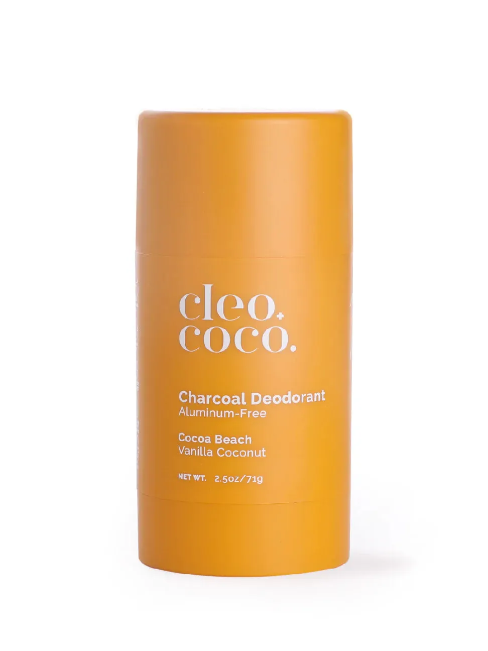 CHARCOAL DEODORANT Cocoa Beach Vanilla Coconut