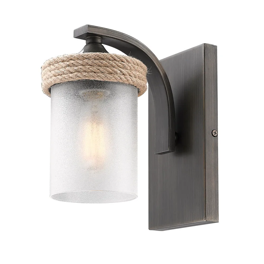 Chatham 1 Light Bath Vanity- Gunmetal Bronze