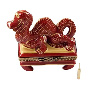 Chinese Dragon w Firecracker 2024 Year Dragon
