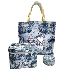 CHRISTIAN DIOR Around the World Travel Bundle - Navy New w/Out Tags