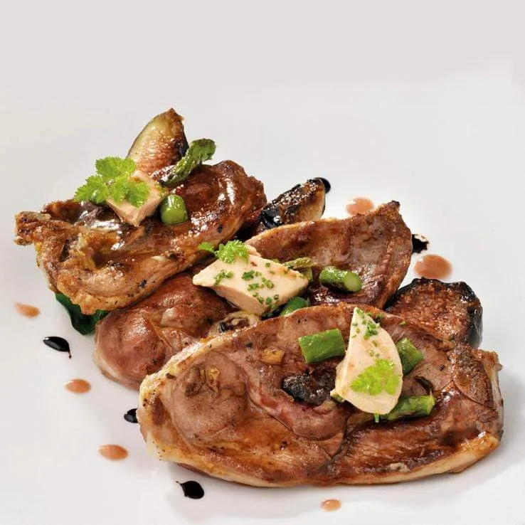 Chuletas de pierna de cordero Premium 1 kg