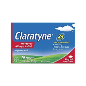 Claratyne 10mg  10 tablets