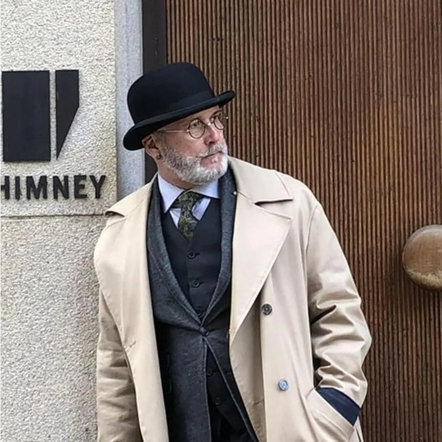 Classic Black Bowler Hat