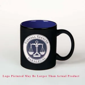 Classic Ceramic Glass Mug, Set of 2(11 oz) - Item #2809J