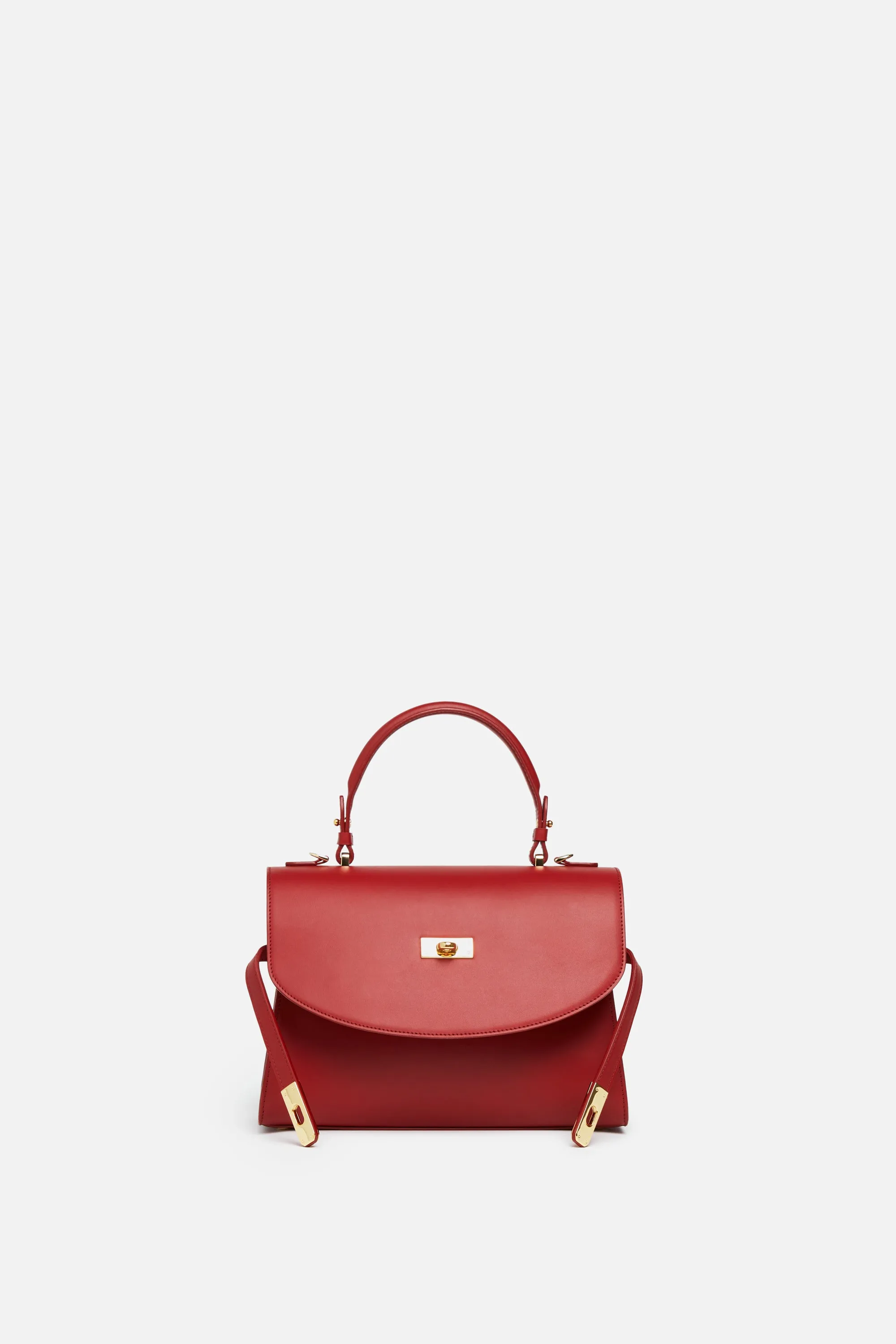 Classic New Yorker Bag in Greenwich Mandarin Orange - Gold Hardware - WAITLIST