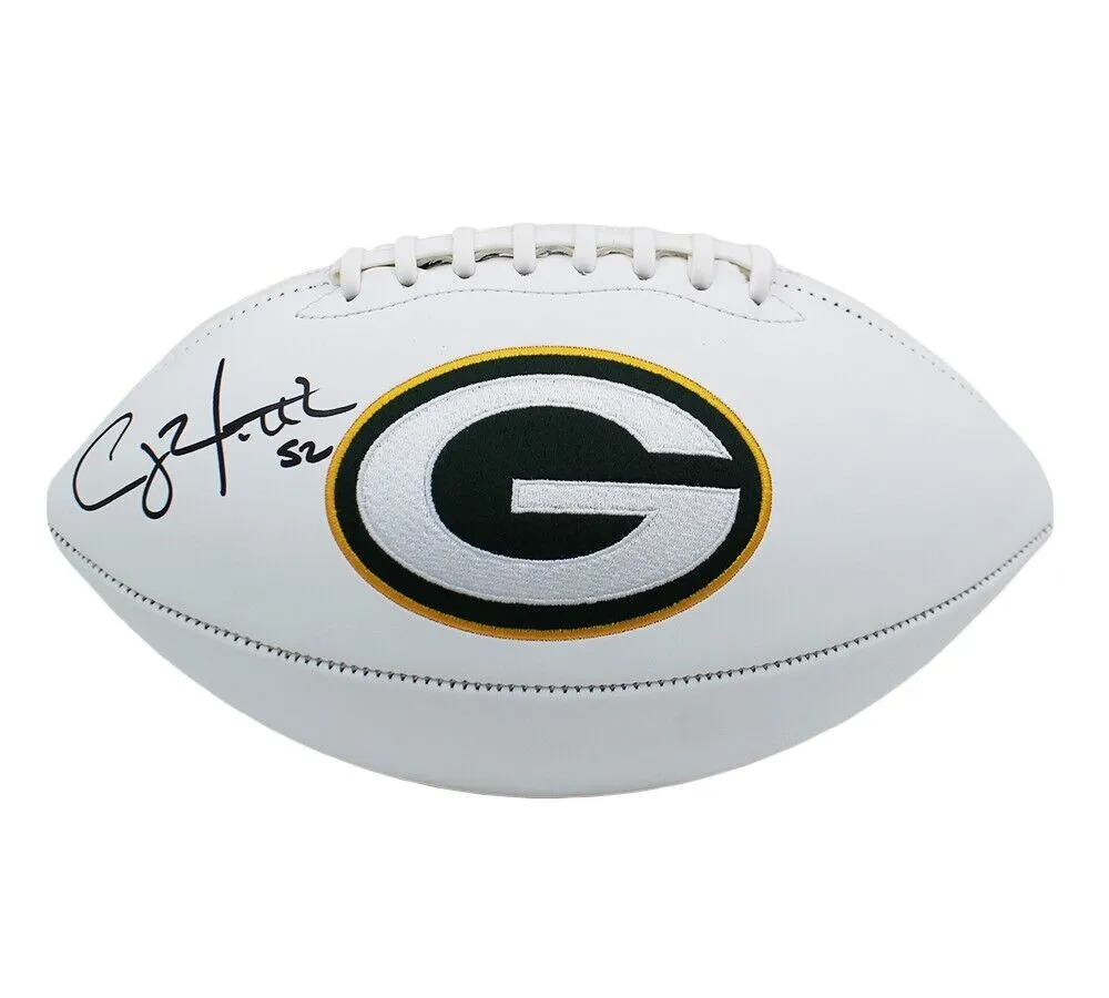 Clay Matthews Signed Green Bay Packers Embroidered White NFL Football