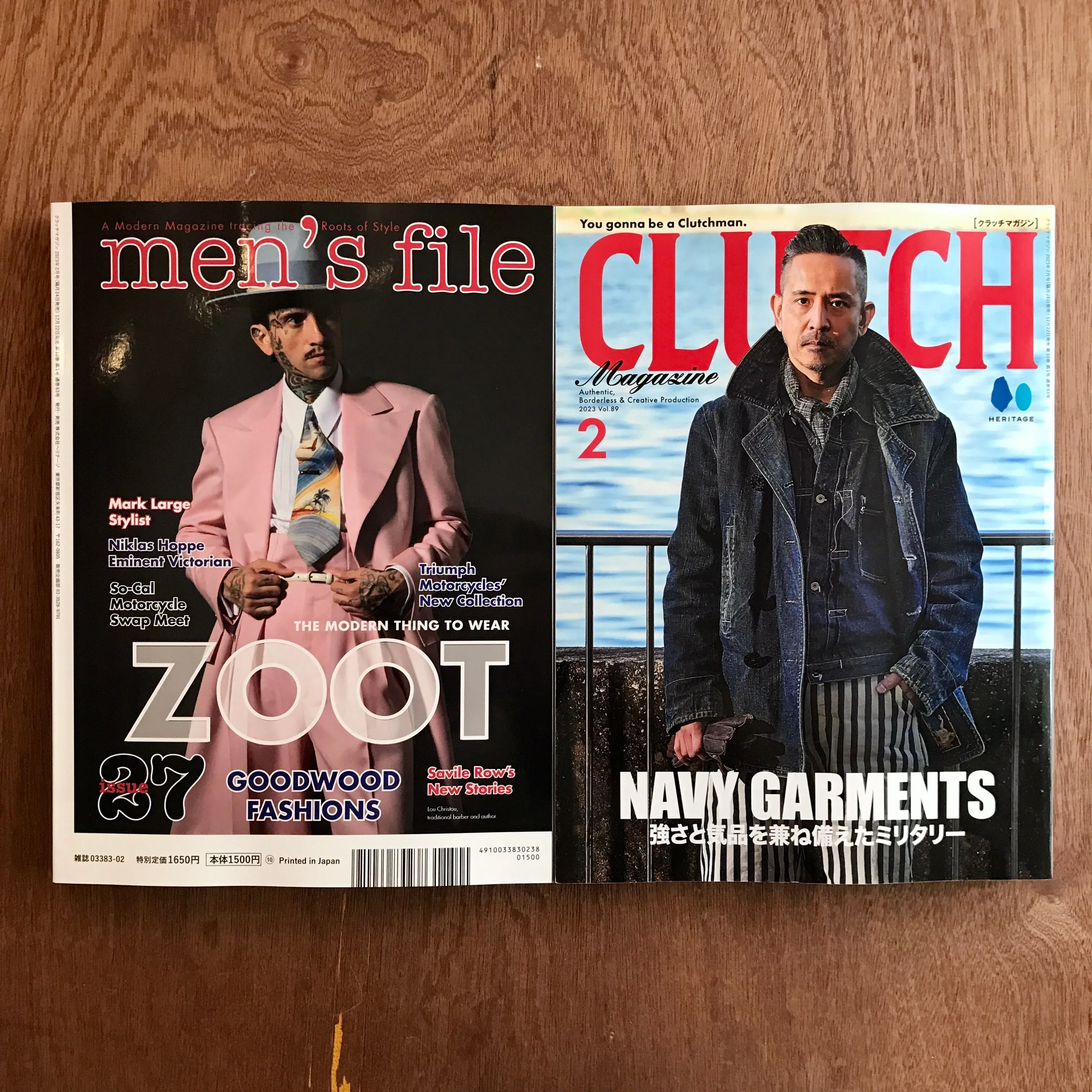Clutch x Men's File Vol. 89/Issue 27