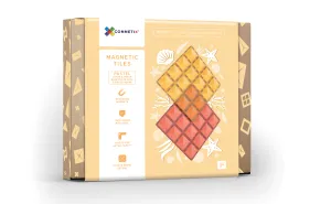 Connetix Base Plates - Peach   Lemon