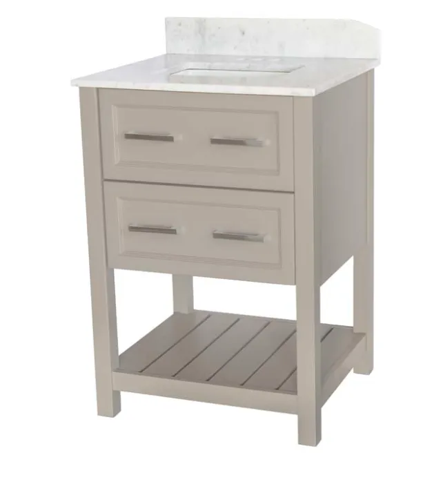 CONTEMPORARY 24" GRAY BASE ONLY - SORENTOG24
