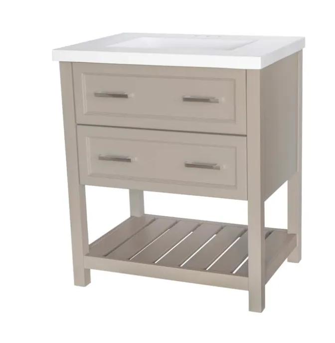CONTEMPORARY 30" GRAY BASE ONLY
