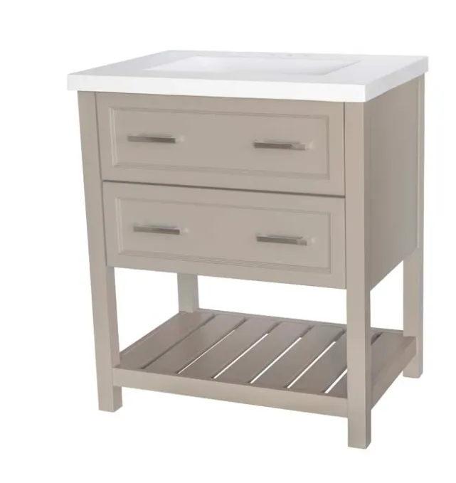 CONTEMPORARY 36" GRAY BASE ONLY