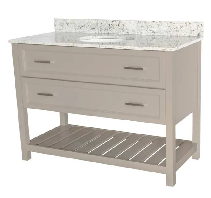 CONTEMPORARY 48" GRAY BASE ONLY