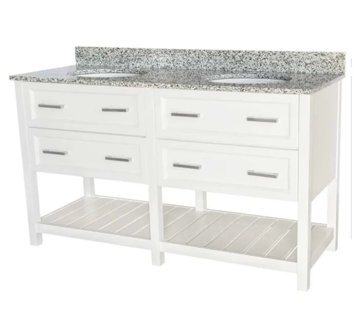 CONTEMPORARY 60" WHITE BASE ONLY
