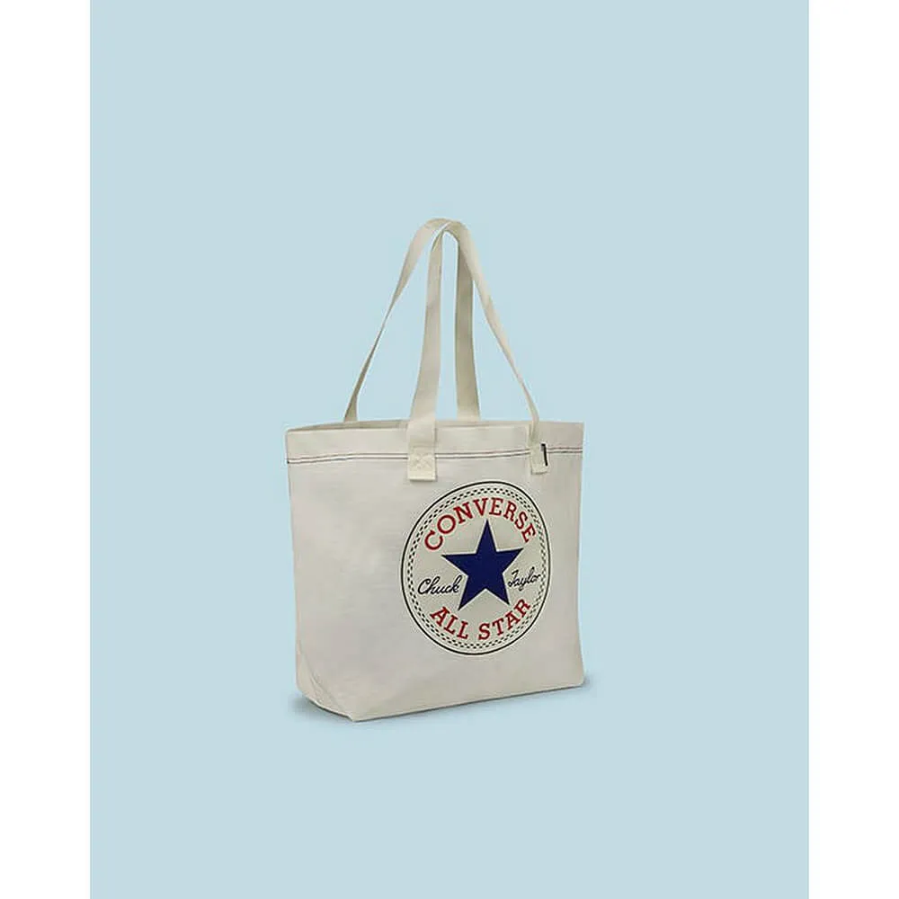 Converse Graphic Tote Bag Egret/Converse Blue