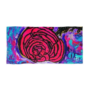 Cotton Candy Rose Beach Towel by Jumper Maybach®