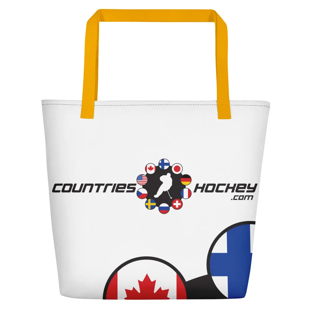 CountriesHockey.com Hockey & Lifestyle Beach Bag