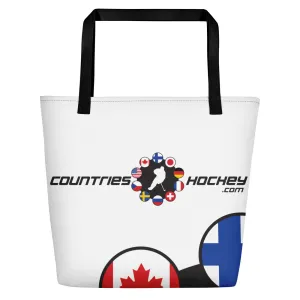 CountriesHockey.com Hockey & Lifestyle Beach Bag