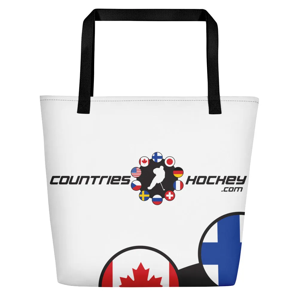 CountriesHockey.com Hockey & Lifestyle Beach Bag