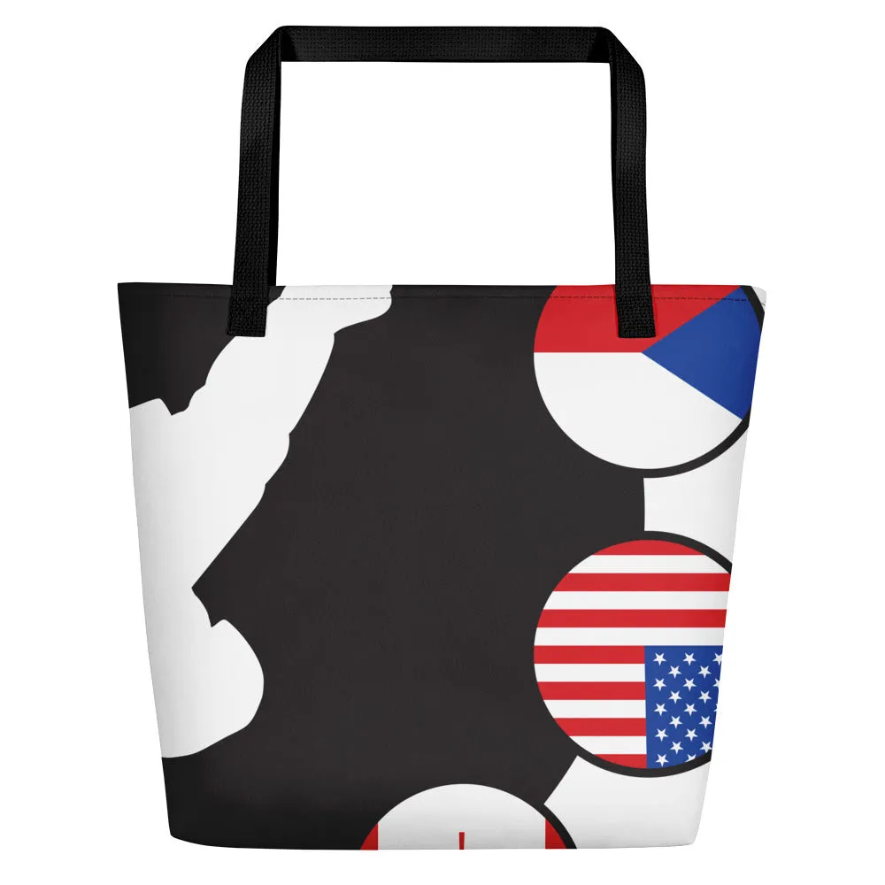CountriesHockey.com Hockey & Lifestyle Beach Bag