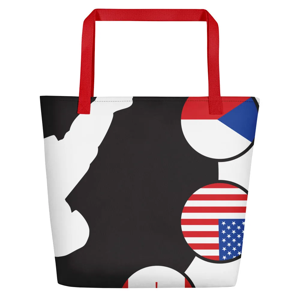 CountriesHockey.com Hockey & Lifestyle Beach Bag