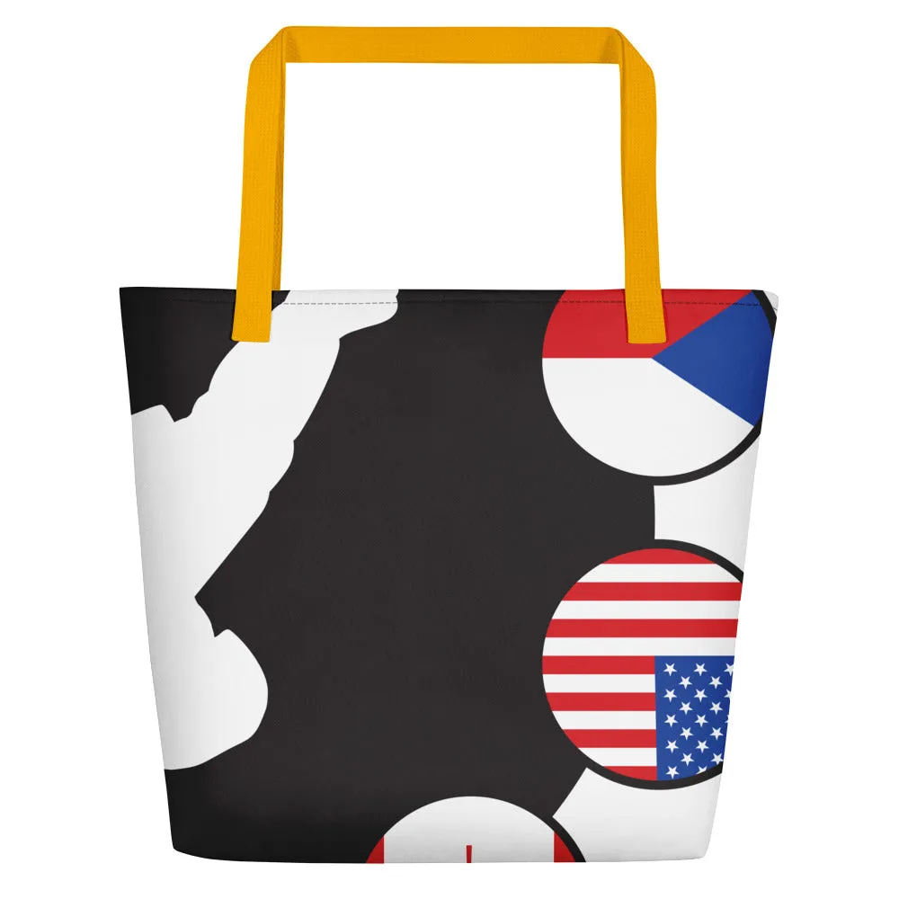 CountriesHockey.com Hockey & Lifestyle Beach Bag