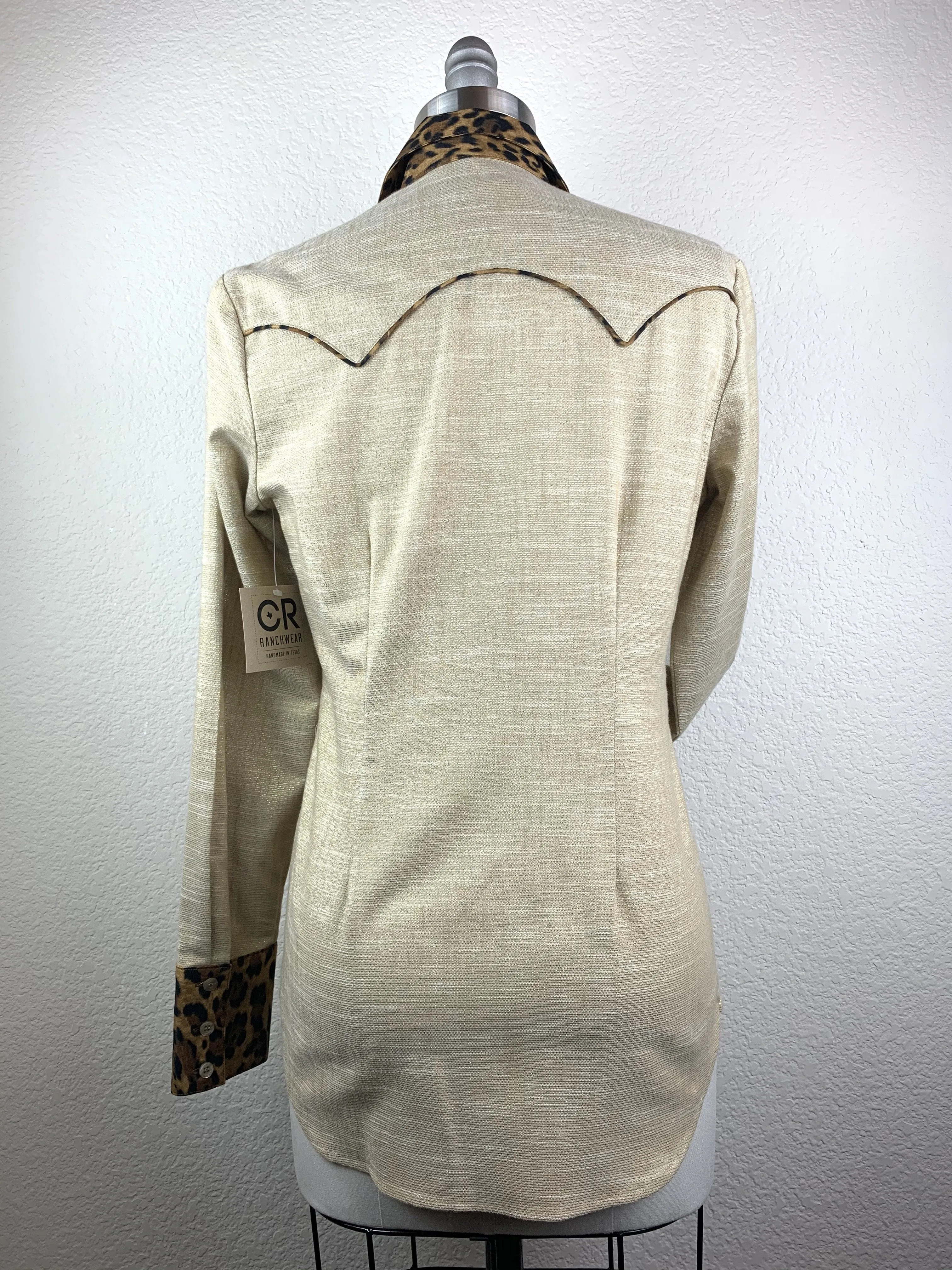 CR Western Pro Wild About Leopard Sparkling Champagne- FINAL SALE
