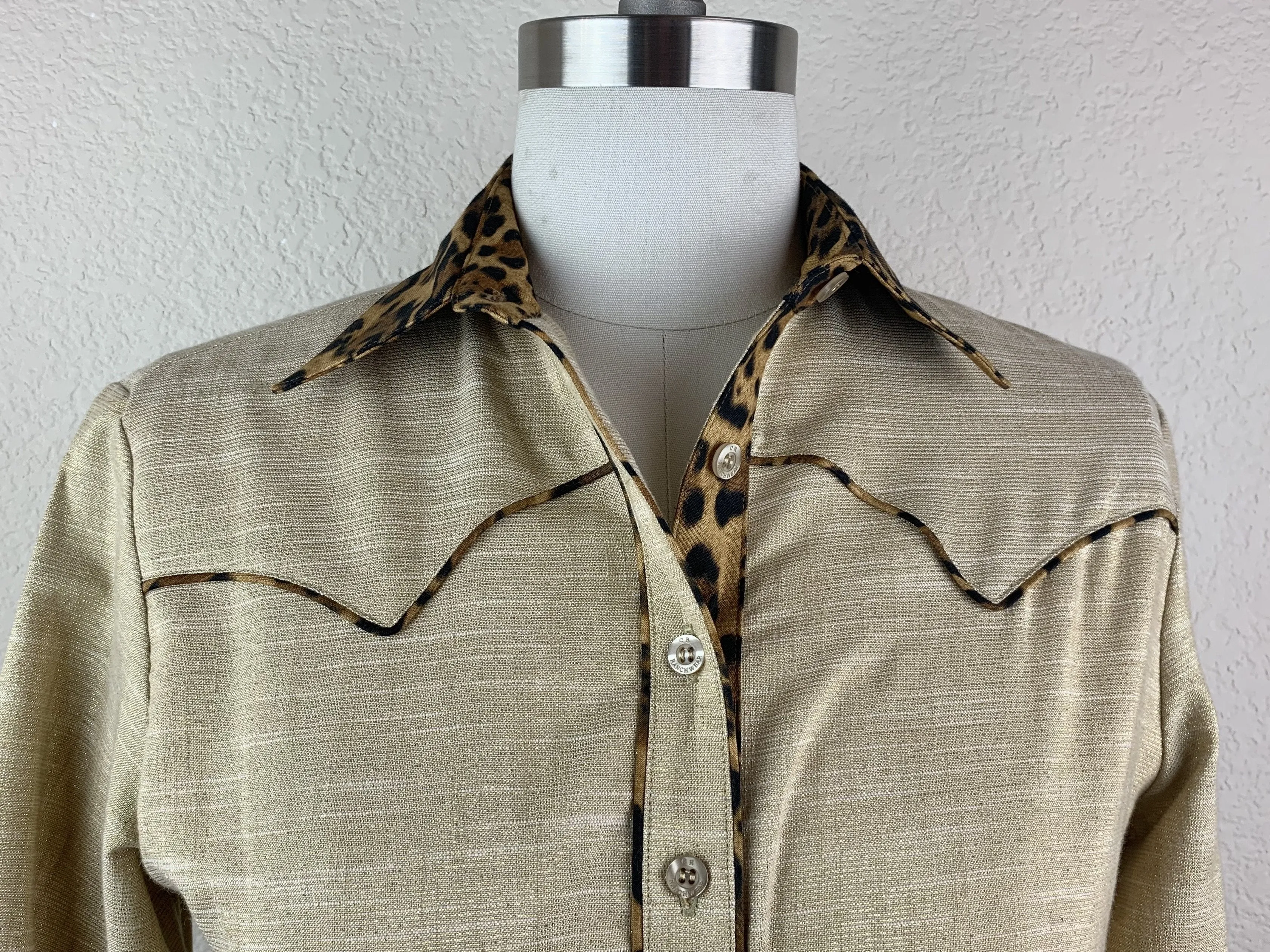 CR Western Pro Wild About Leopard Sparkling Champagne- FINAL SALE