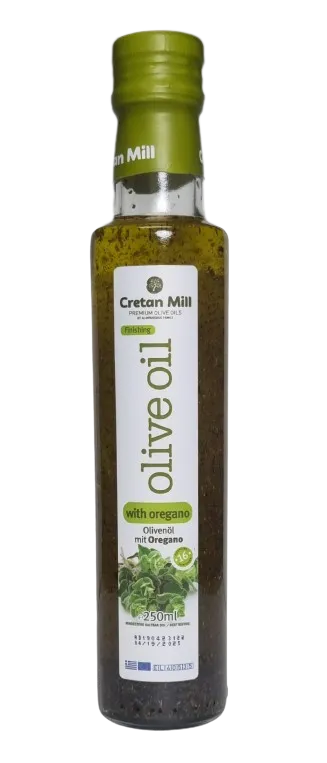 Cretan Mill Finishing Olive Oil with Oregano