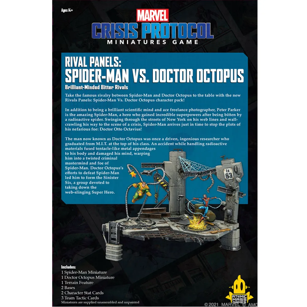 Crisis Protocol: Rival Panels - Spiderman vs Doc Octopus