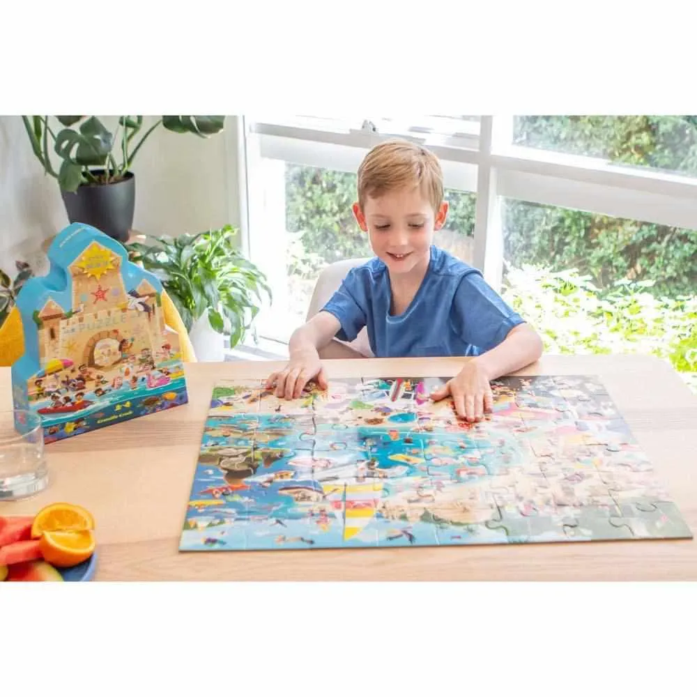 Crocodile Creek Day at the Beach Puzzle