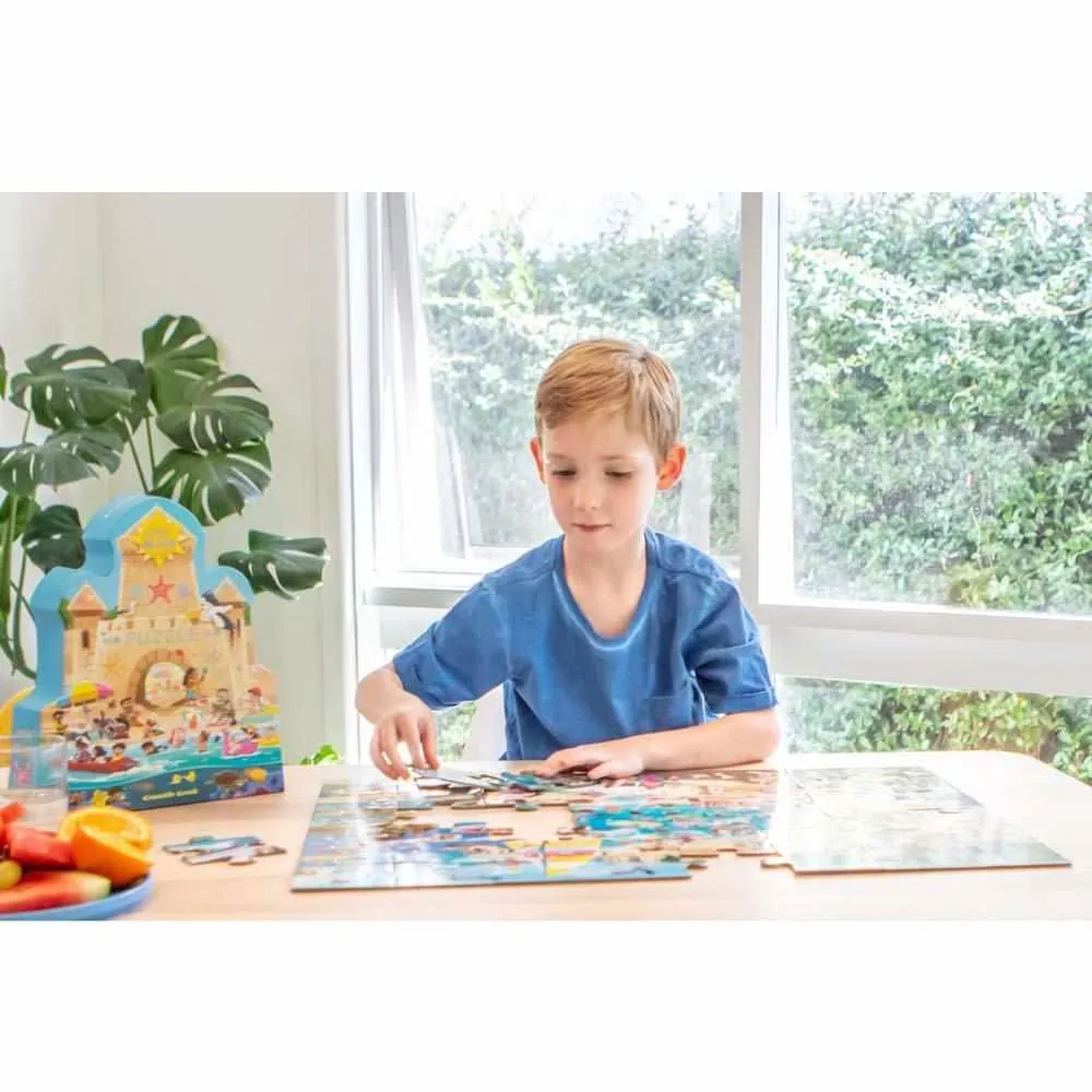 Crocodile Creek Day at the Beach Puzzle