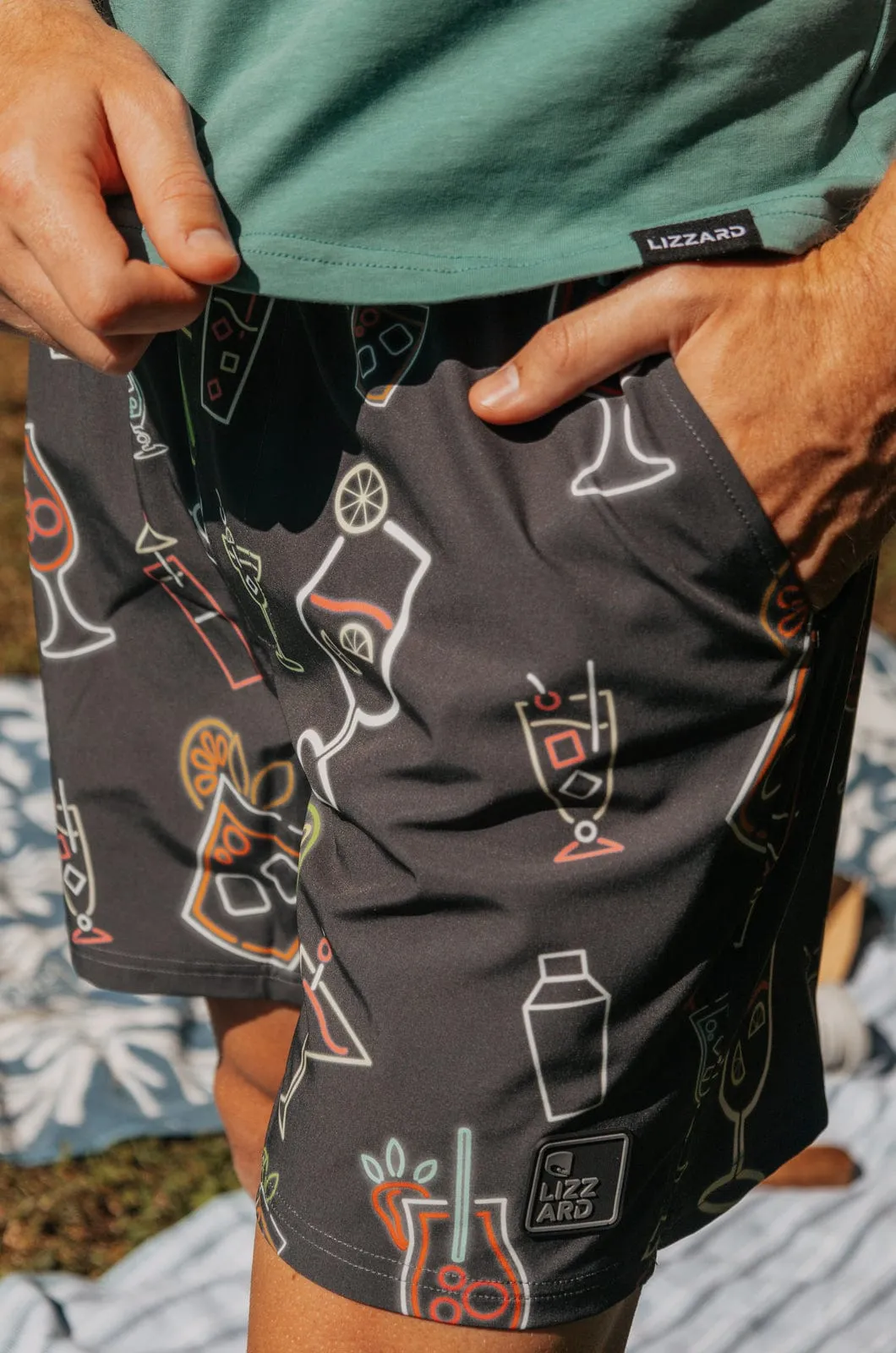 Cruiser - Mens Elasticated Boardie