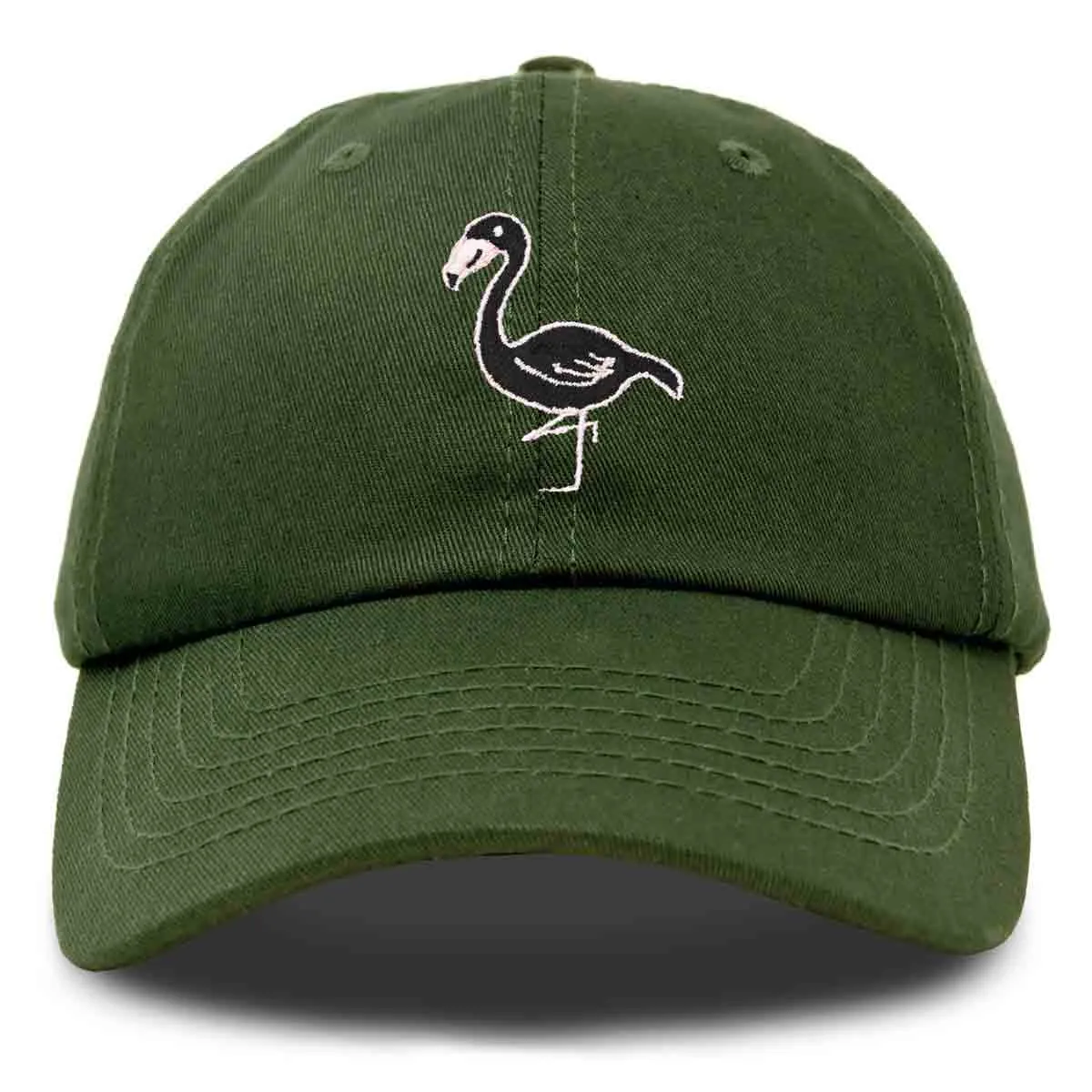 Dalix Black Flamingo Cap