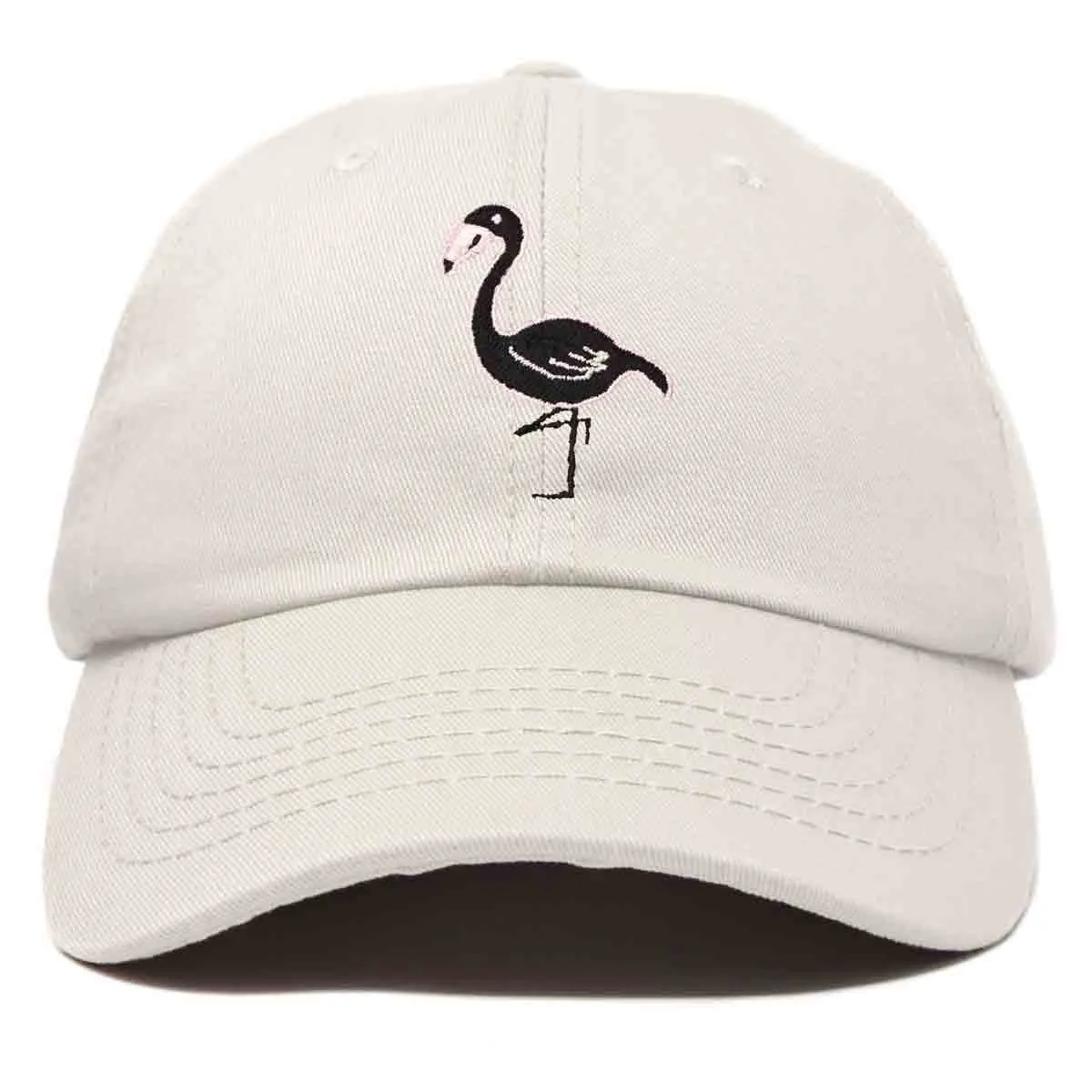 Dalix Black Flamingo Cap