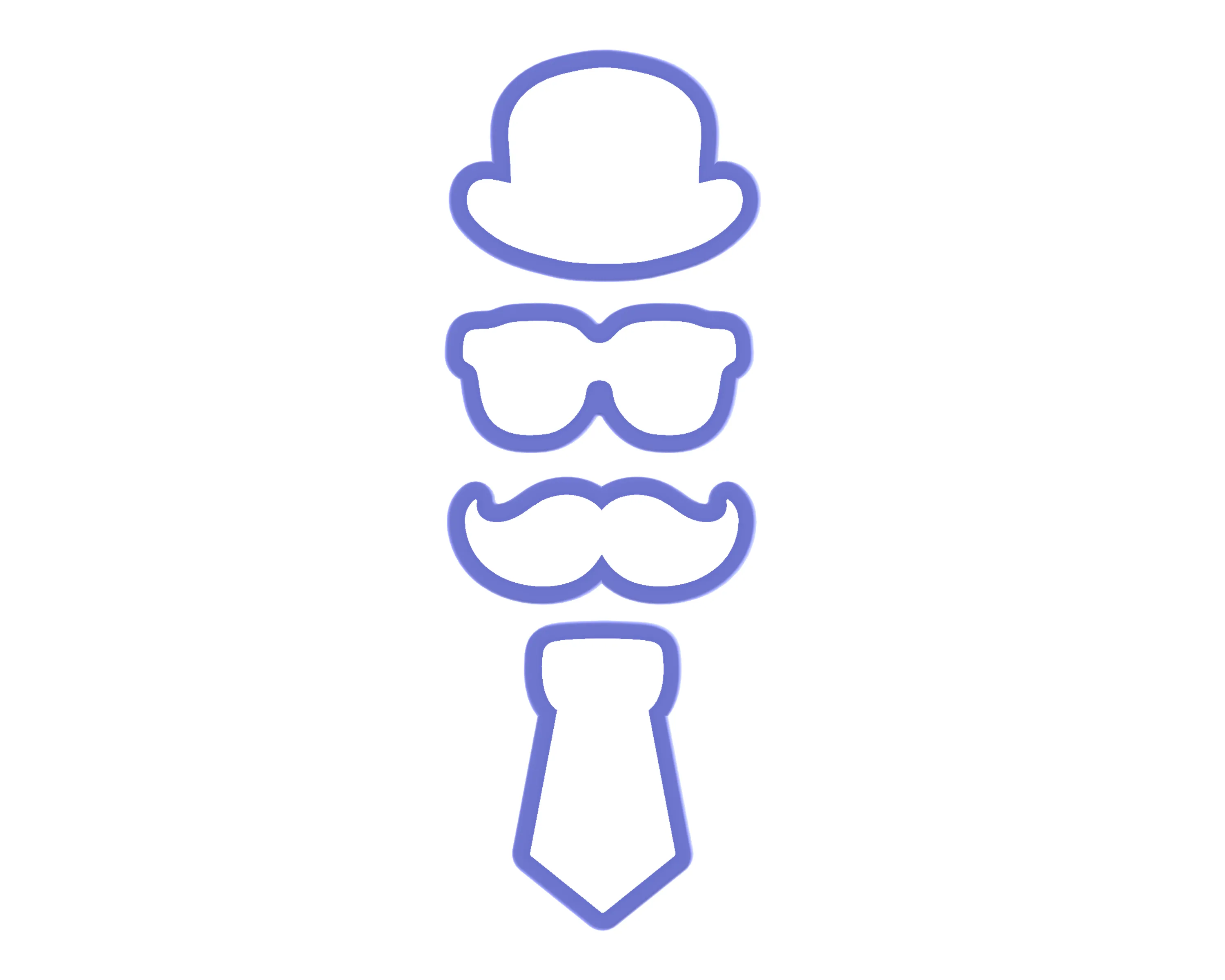 Dapper Cookie Cutter Set