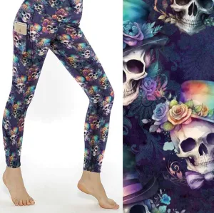 Dapper Deadheads - Skull Leggings