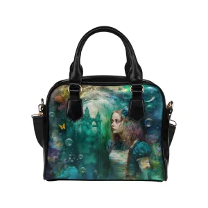 Dark Alice In Wonderland #9 Handbag, Bowler Bag Purse