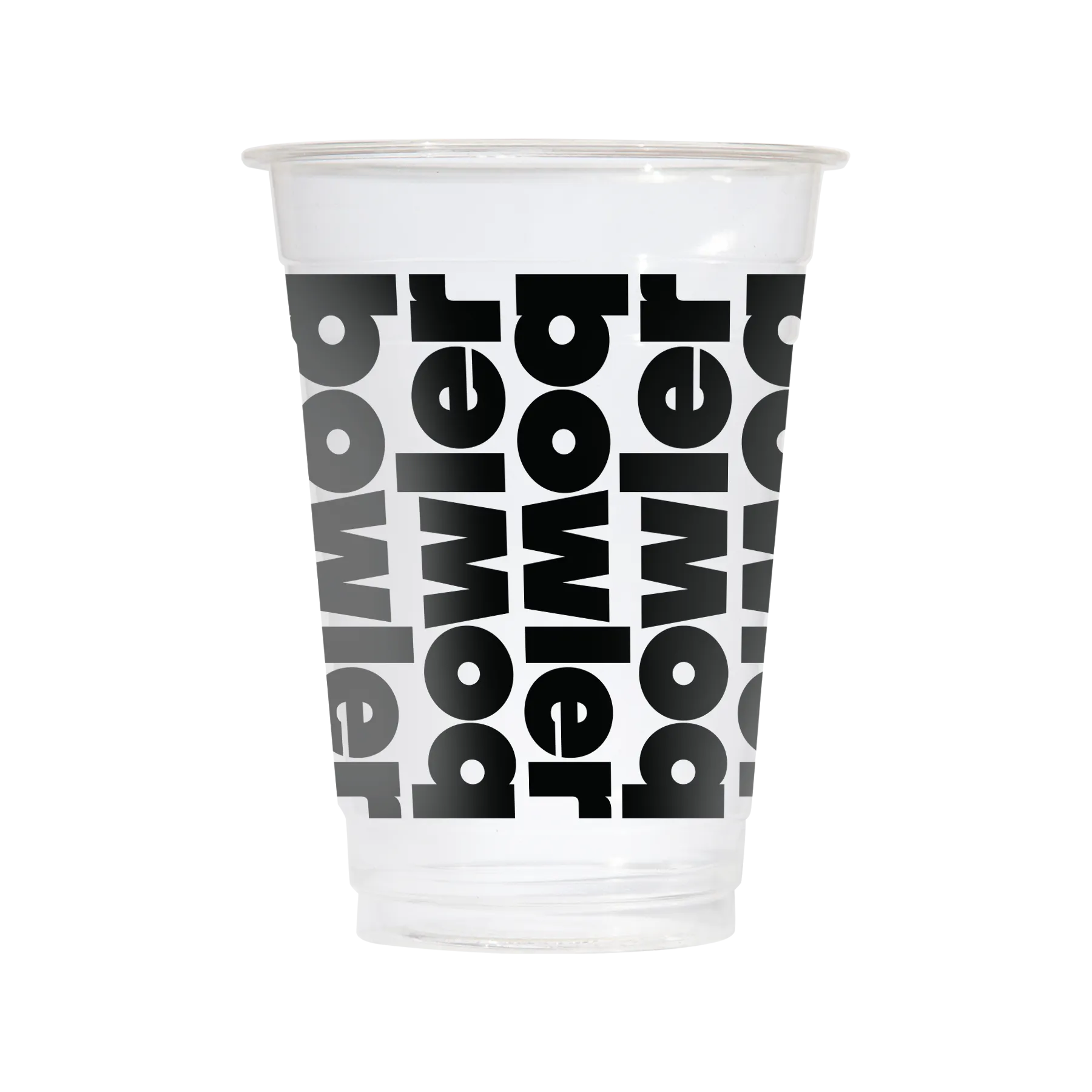 Decent Clear Cup - Bowler