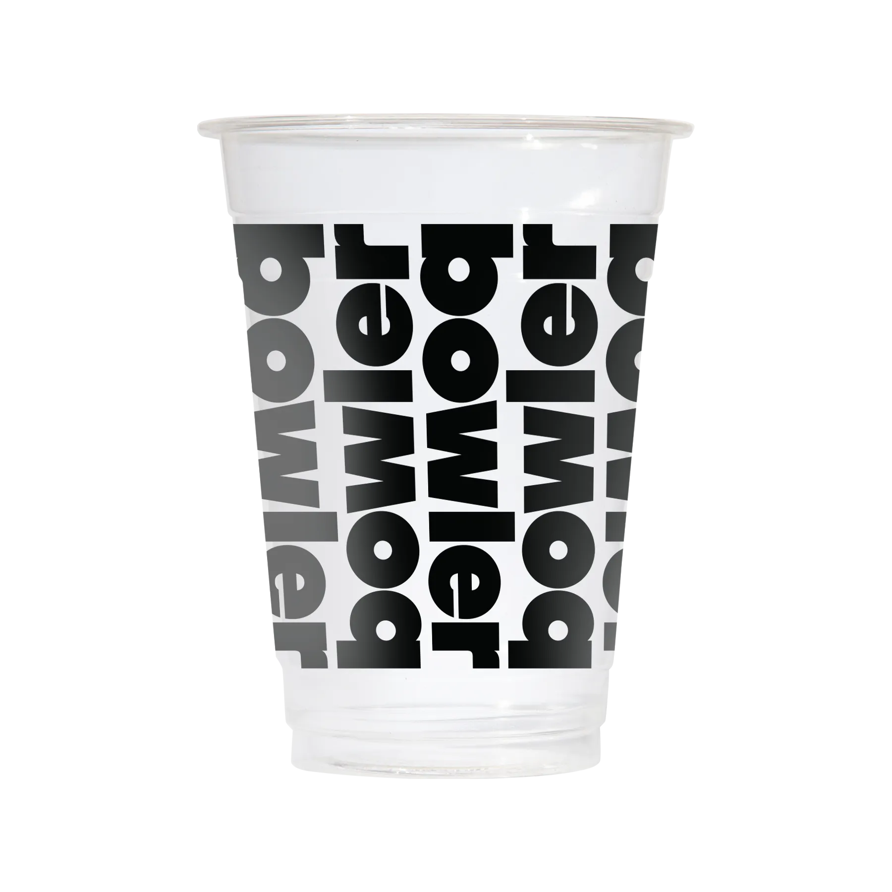 Decent Clear Cup - Bowler