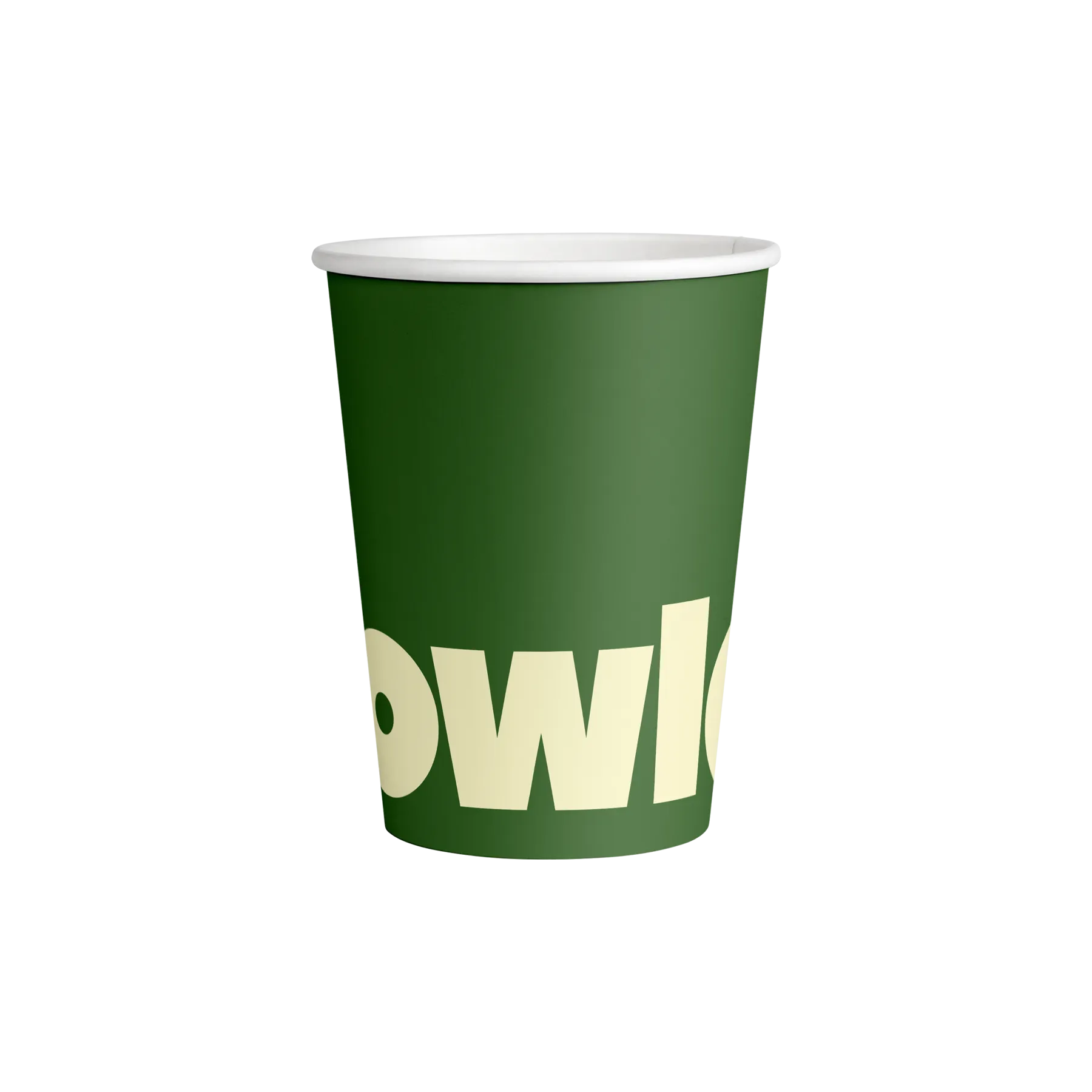 Decent Hot Cup - Single Wall - Bowler