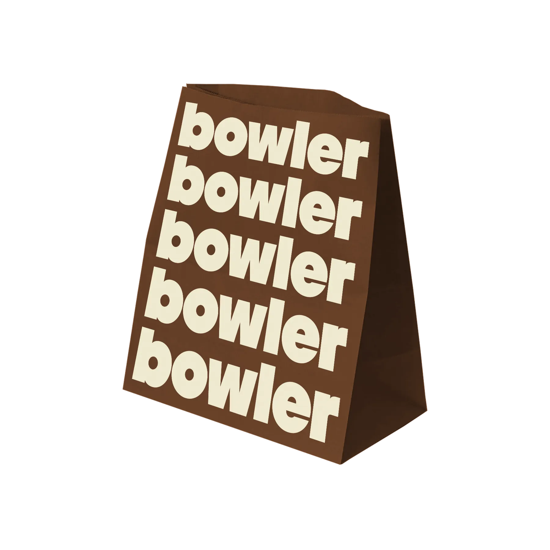 Decent Paper Bag - Bowler