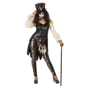 Deluxe Voodoo Witch Doctor Costume, Black
